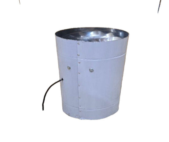 Extractor De Aire Para Campana De Quincho 8, 10 Y 12 Pulgadas Mg Inox 24x45 Cm