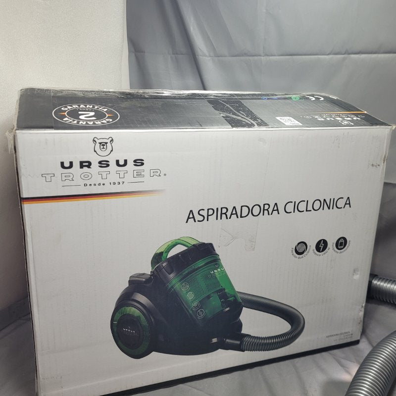 Aspiradora Ciclónica Ursus Trotter Zyklon1402 Filtro Dual Verde Oscuro