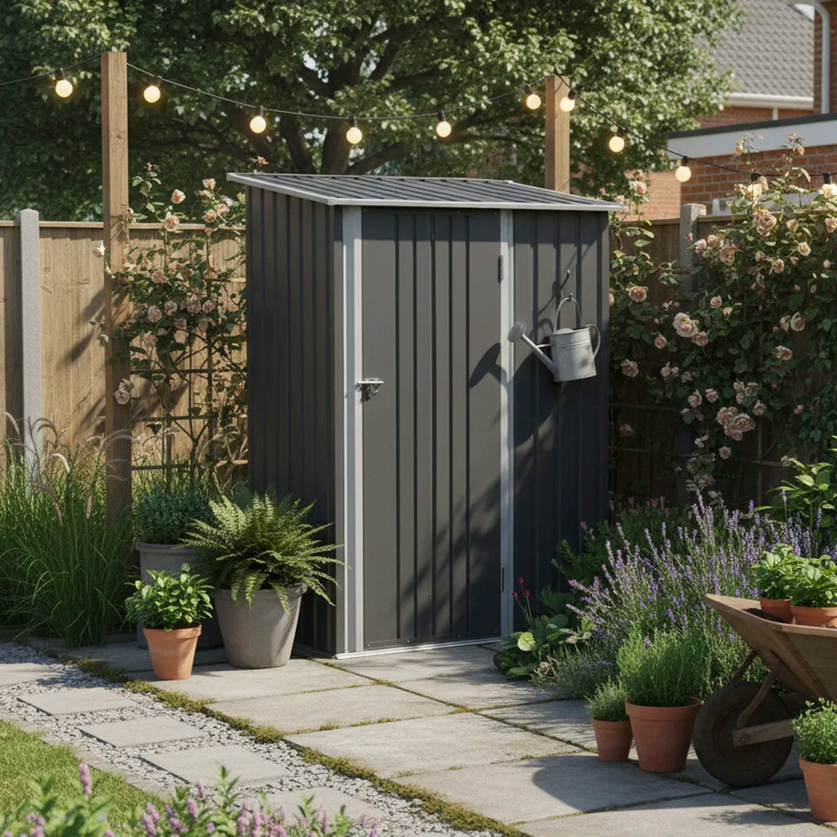 Bodega de Jardín El Barco SH2009 Gris