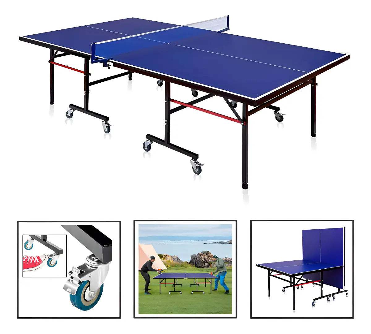 Mesa de Ping Pong Pro Boomfit 274x152x76 cm