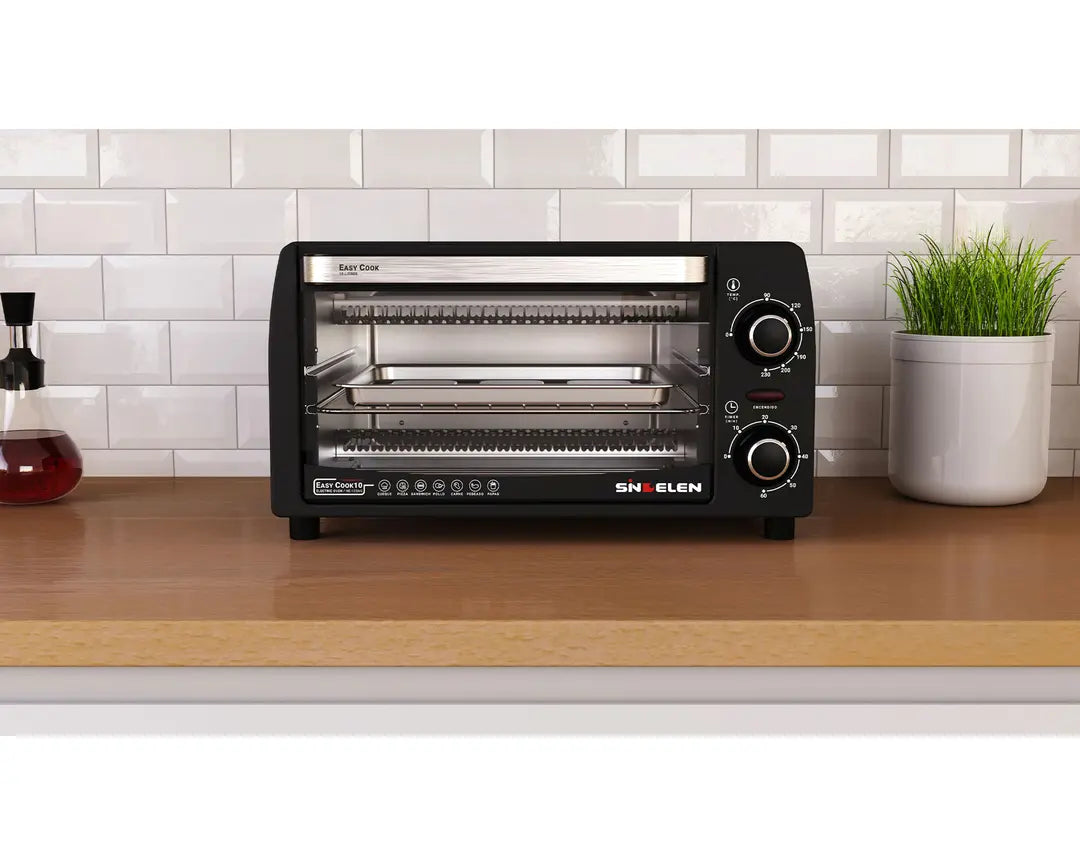 Horno Electrico Sindelen He-105ng • Easy Cook 10 Negro 10lt