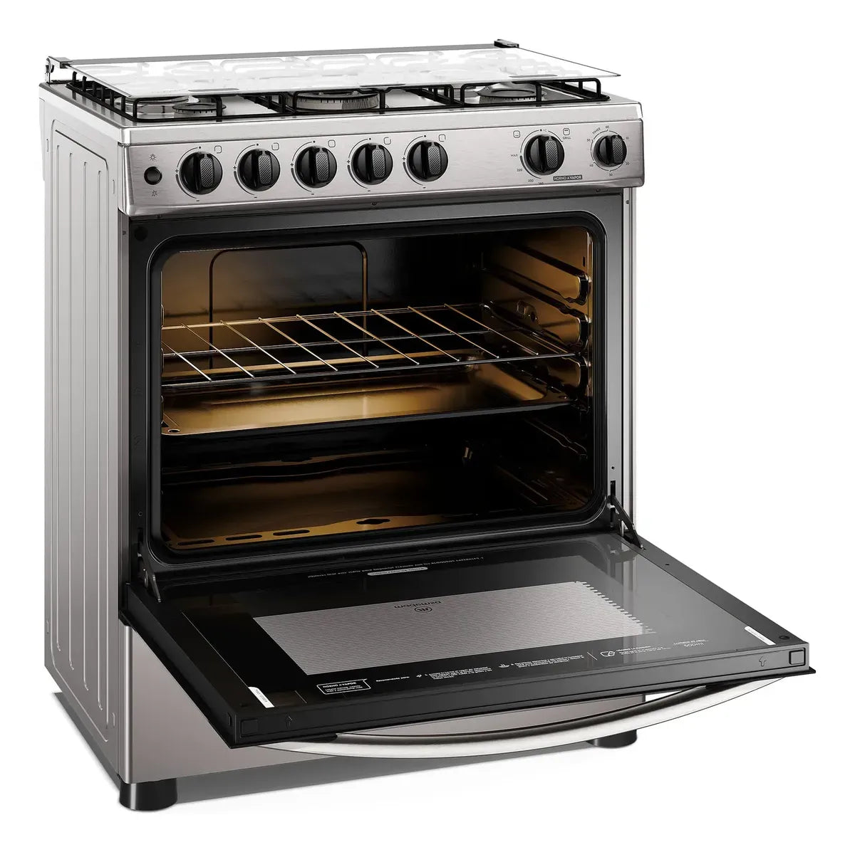 Cocina a Gas 5 Platos Mademsa FM5SSC Inoxidable