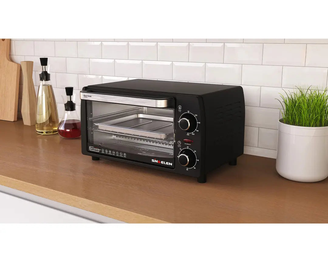 Horno Electrico Sindelen He-105ng • Easy Cook 10 Negro 10lt