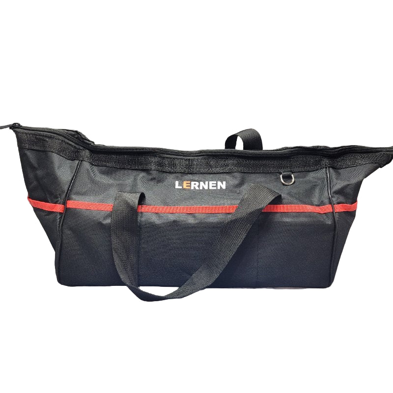Taladro Percutor + Bolso + Accesorios +2 Bateria Lernen Brushless Black Edition Rojo/Negro 5