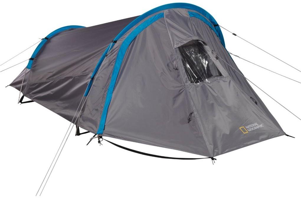 Carpa para 2 Personas National Geographic Gris 295x140x100 cm