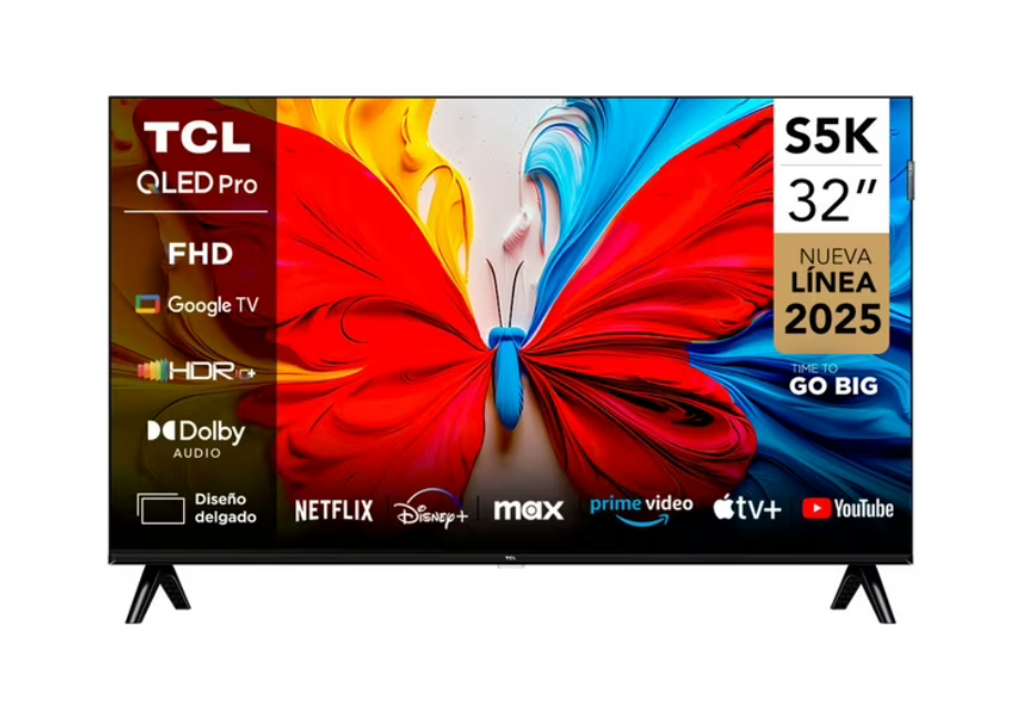 Smart TV TCL 32S5K 32 pulgadas Negro