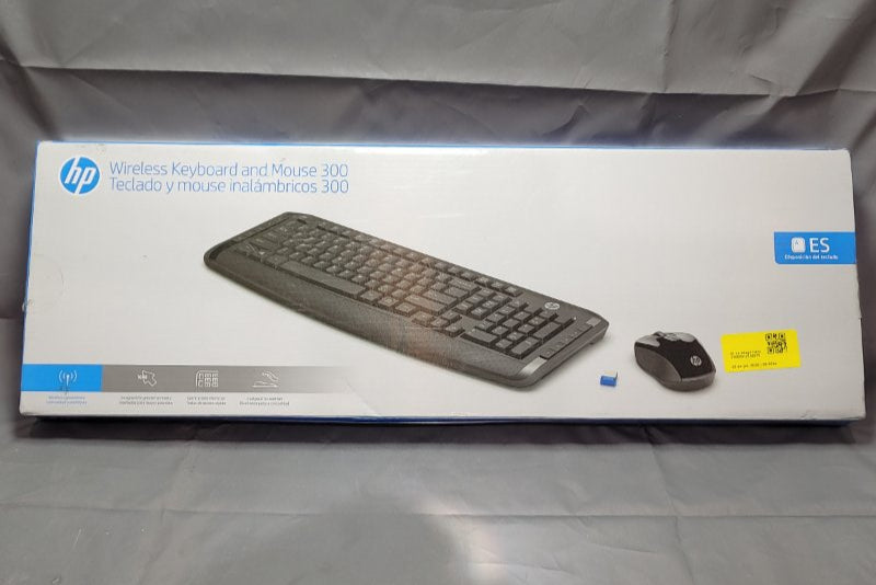 Kit Teclado + Mouse Inalámbrico Hp 300