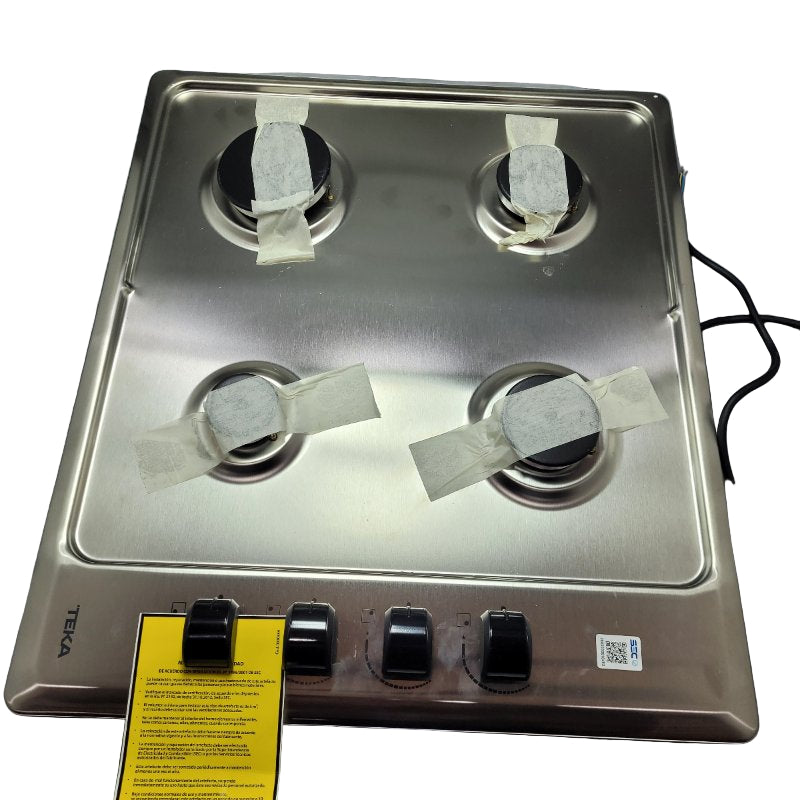 Cocina Encimera Teka Hlx 640 Kba1cix Acero Inox