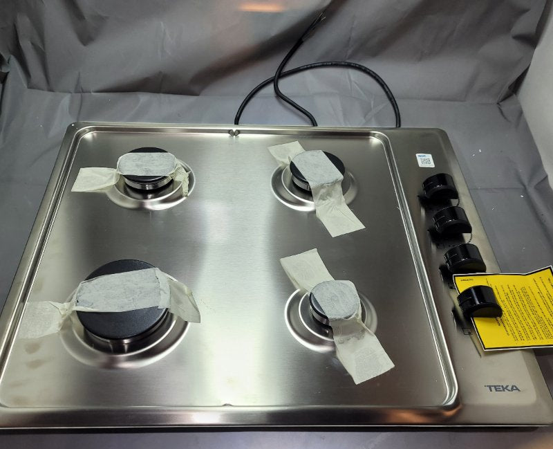 Cocina Encimera Teka Hlx 640 Kba1cix Acero Inox