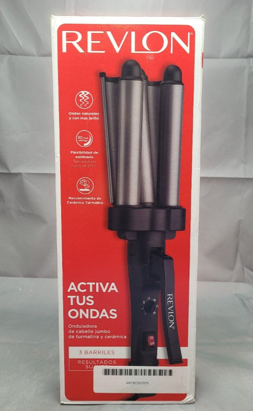 Onduladora De Cabello Revlon Rv084la2 Gris