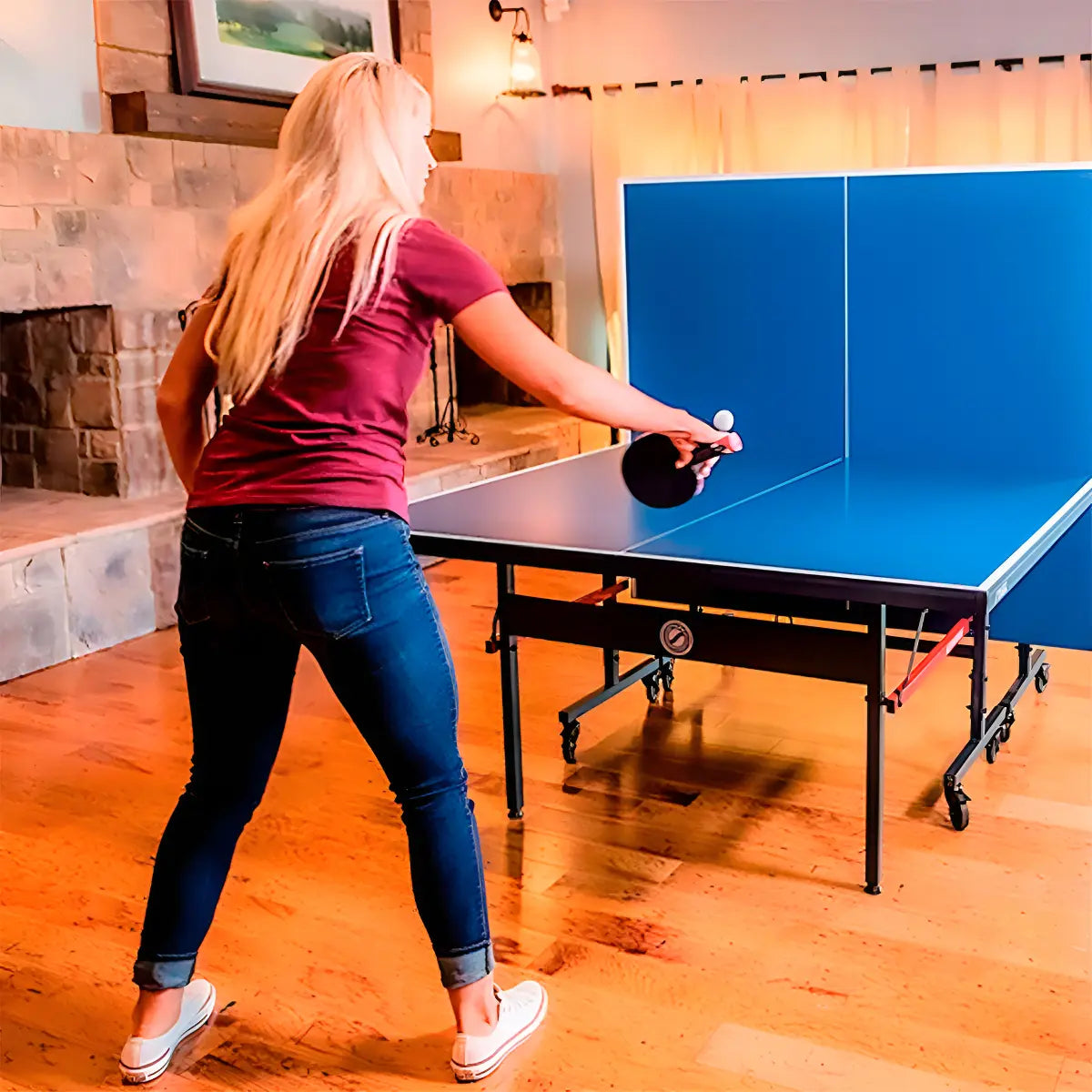 Mesa de Ping Pong Pro Boomfit 274x152x76 cm