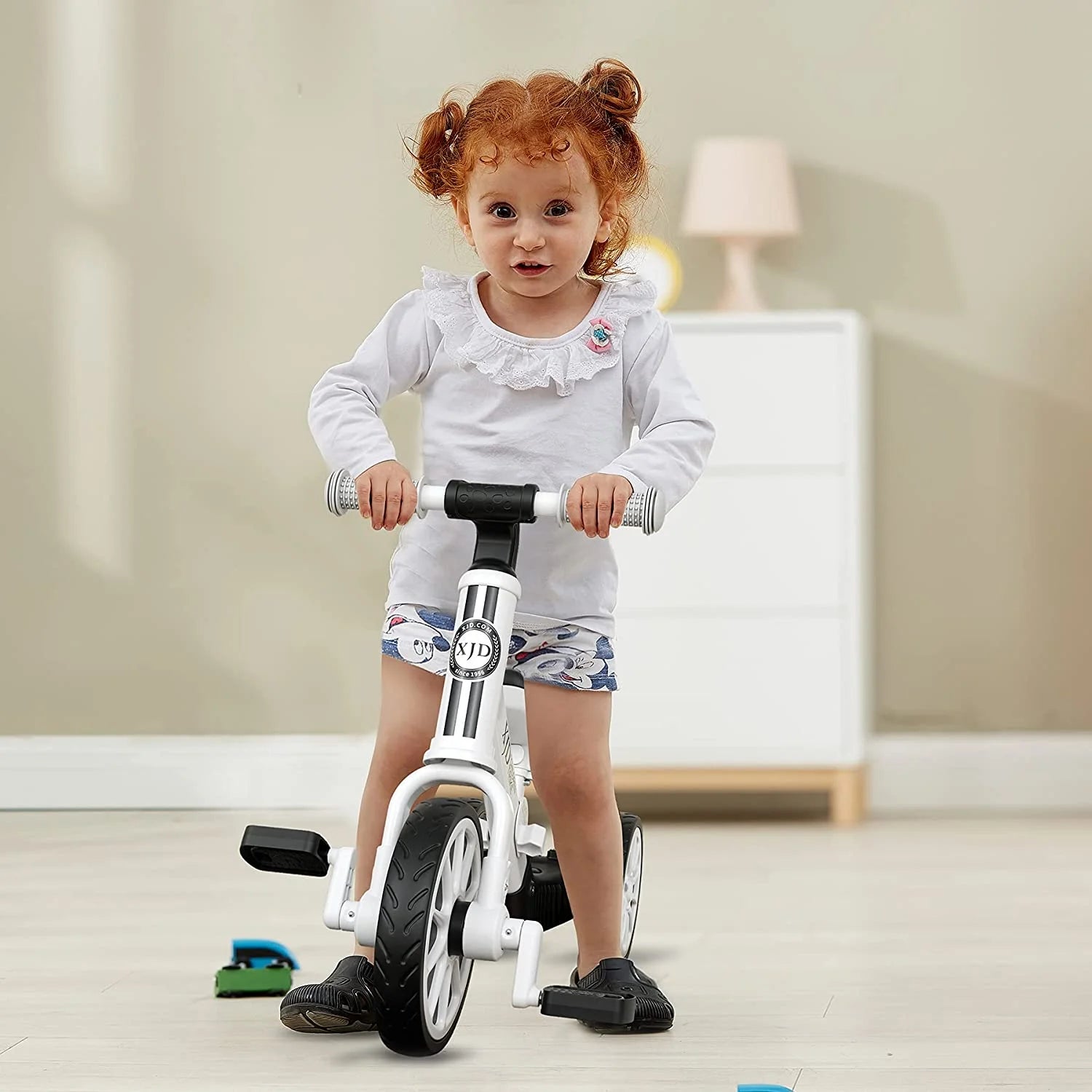 Triciclo 3 En 1 Xjd Tr105 Blanco