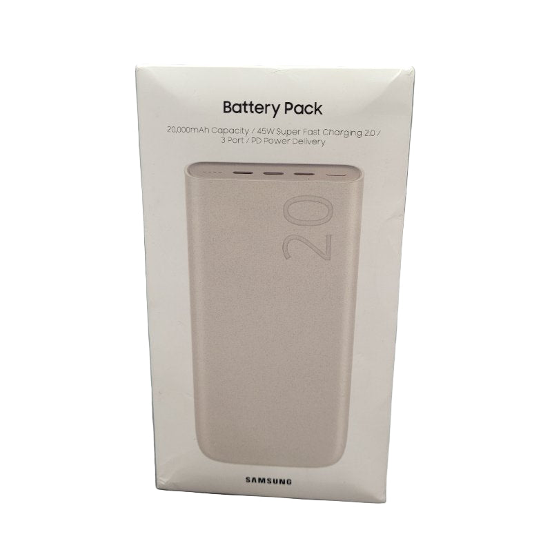 Cargador Usb C Samsung 45w Eb-P4520xuegww Beige 20.000 Mah