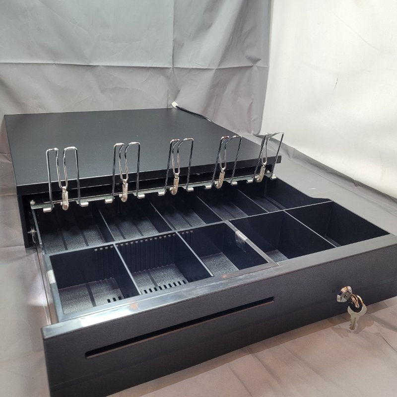 Caja Gaveta De Dinero Registradora Metalica Electronica Nt-335 Negro
