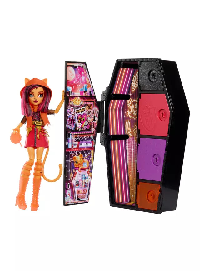 Muneca  Monster  High Mattel Toralei Skulltimate Secrets Neon Nina