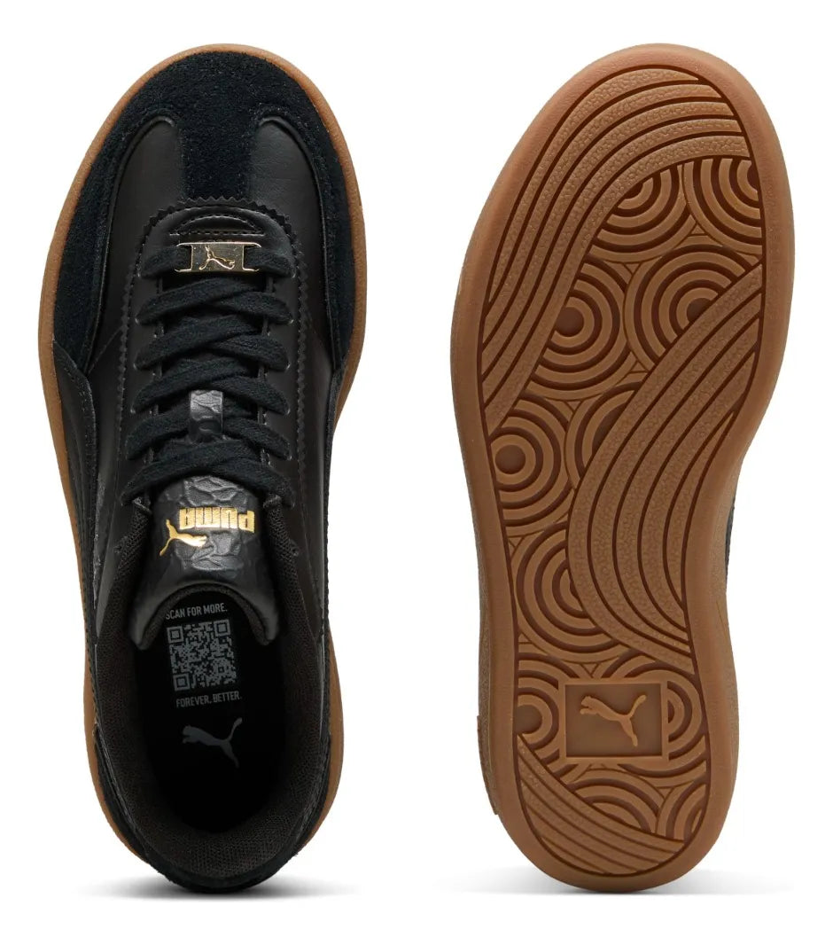 Zapatos Puma Club II Era Platform Lux Femenino, Negro