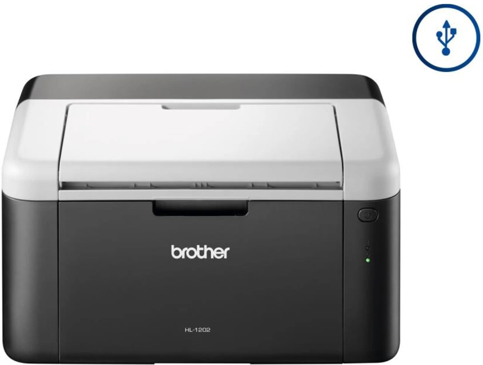 Impresora Laser Monocromática Brother Hl-1202 Negro/Blanco