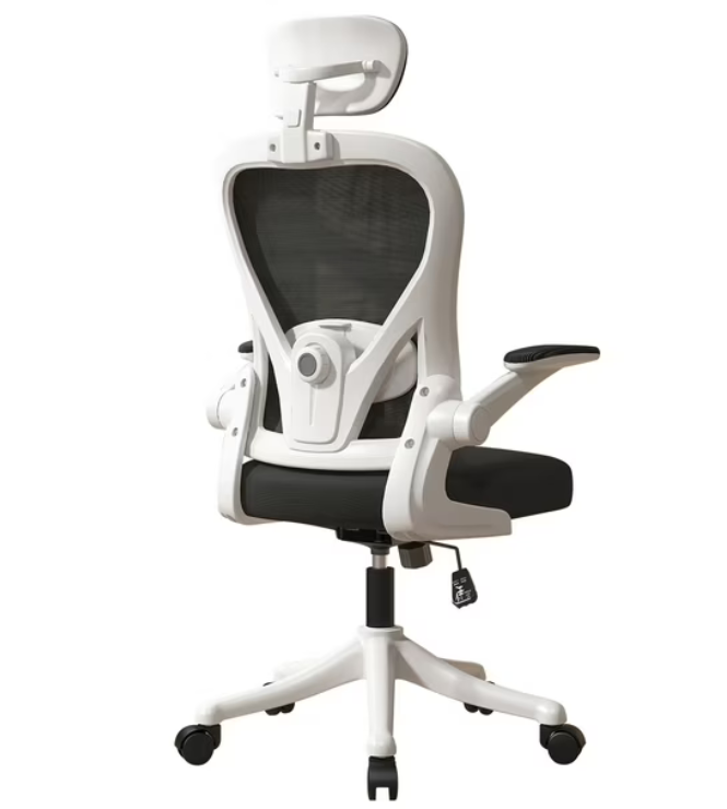 Silla Amia de Escritorio Ergonómica Vidita RBCL25042826, Blanco con Negro