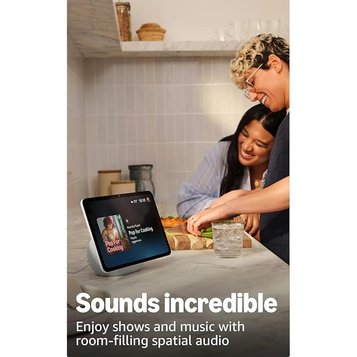 Pantalla Inteligente Amazon Echo Show 11 con Alexa, Glacier White