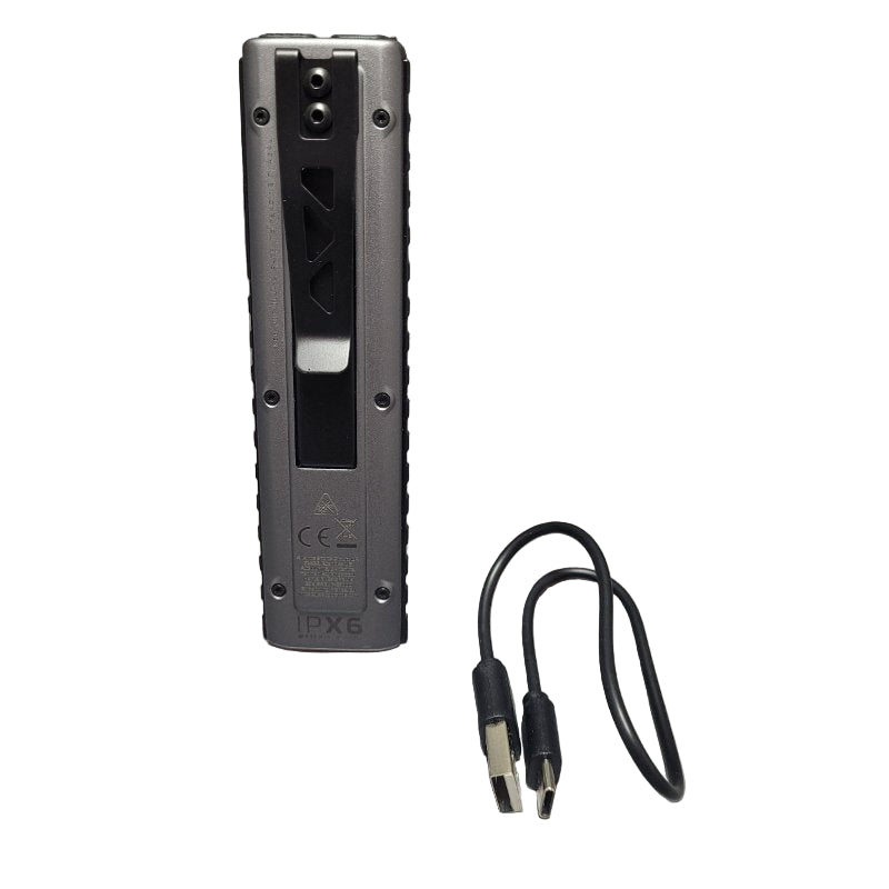 Linterna Tactica Recargable Nebo Edge 2k De Bolsillo Black 2000 Lumenes