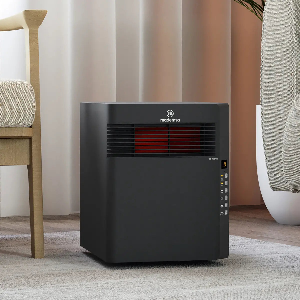 Estufa Eléctrica Infrarrojo Mademsa INF10 1500W