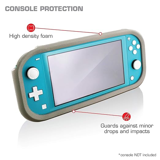 Funda Para Nintendo Nyko Switch Lite Gris