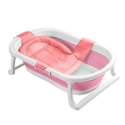 Bañera Plegable Con Hamaca Bebesit Jelly 1614 Rosa