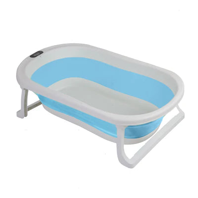 Bañera Plegable Con Hamaca Bebesit Jelly 1614 Azul