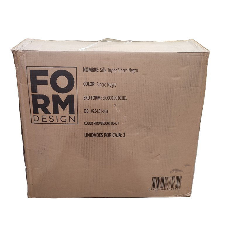 Silla Oficina Form Design Taylor Syncro Negro