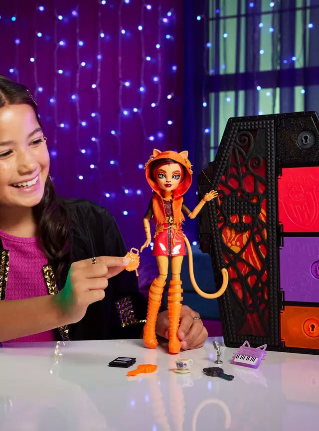 Muneca  Monster  High Mattel Toralei Skulltimate Secrets Neon Nina