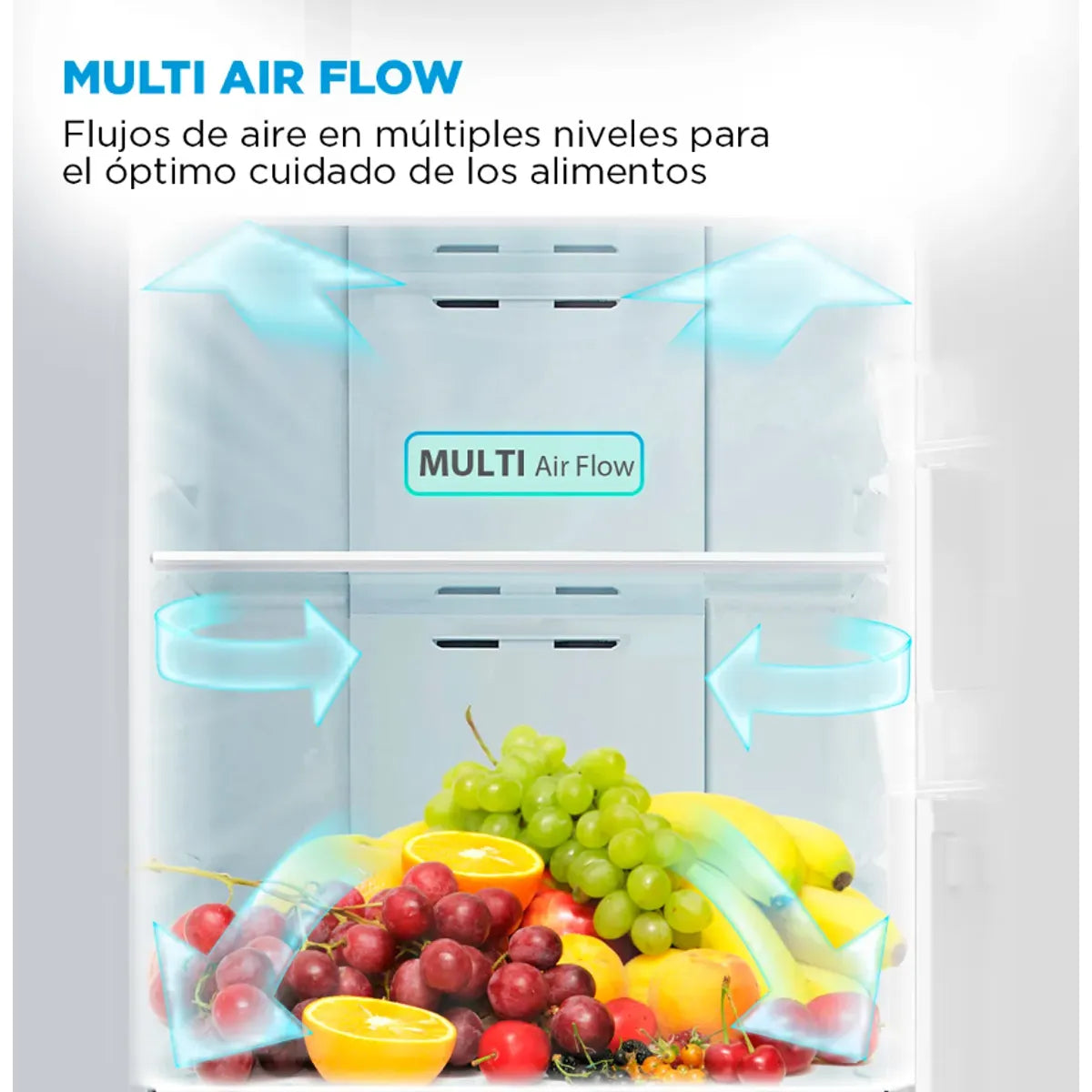 Refrigerador Midea MDRB489MTE50 330 Litros, Silver