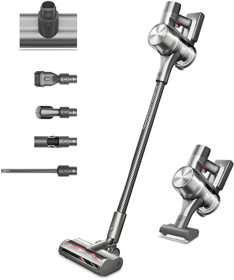 Aspiradora Inalámbrica Dreame Tech VTT1 Cordless Vacuum T30, Negro con Gris
