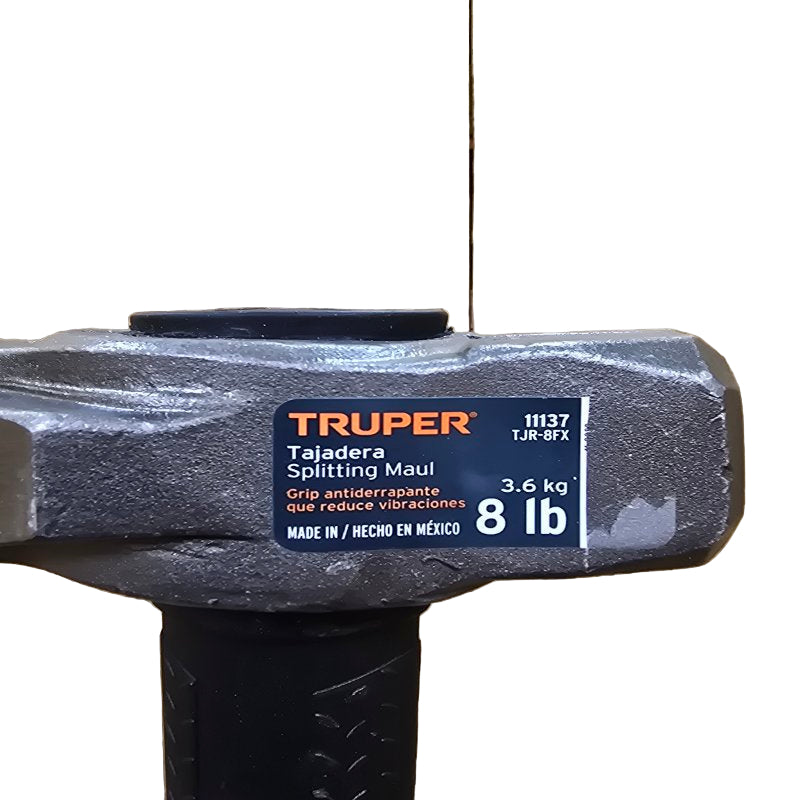 Tajadera Rapid 8 Lb Mango Fibra De Vidrio Truper 11137 Negro