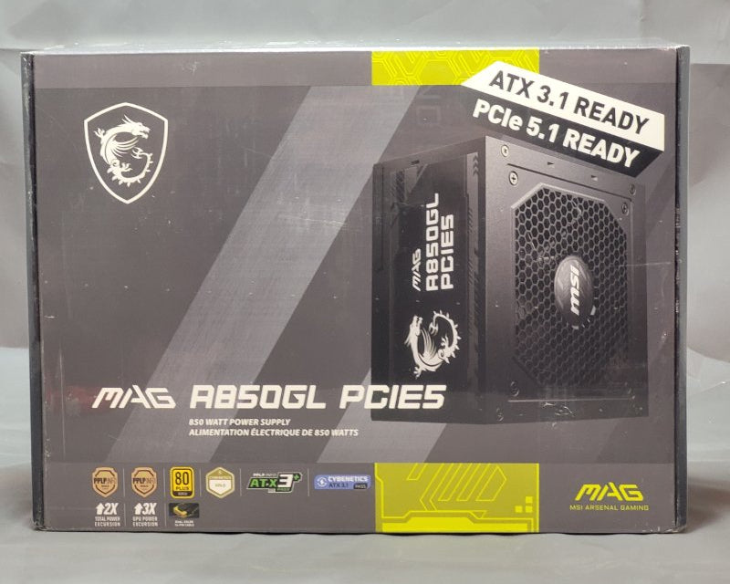 Fuente De Alimentación 850w Msi Mag A850gl Pcie5