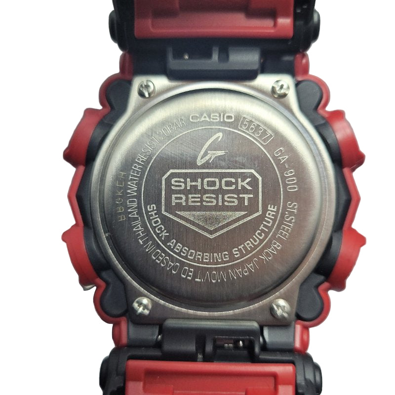 Reloj Pulsera Casio G-Shock / Ga-900 Rojo