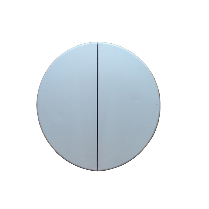 Mesa Redonda Plegable Northwest Blanco 122x61x8cm