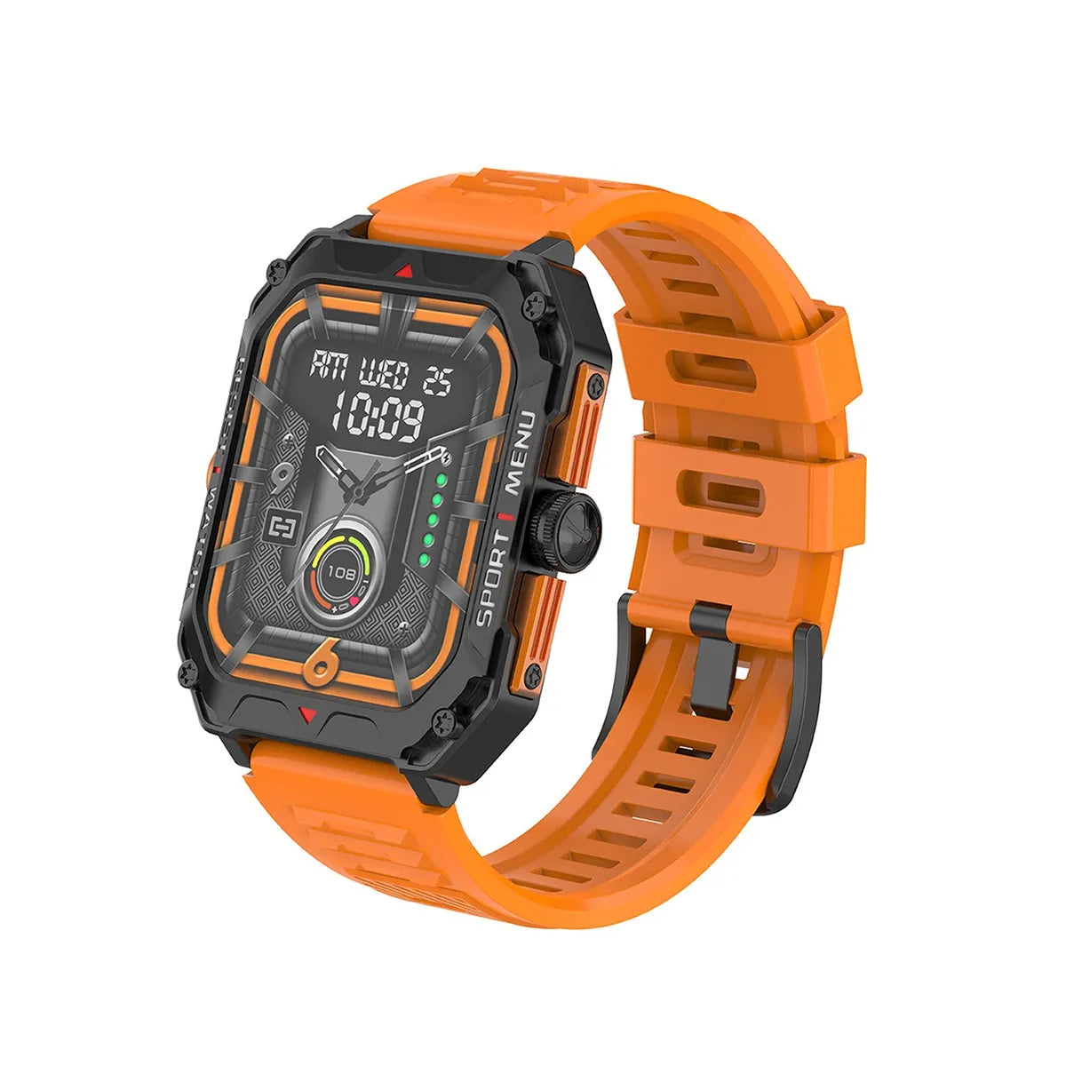 Reloj Deportivo Inteligente Vidvie SW1614 Naranja 64GB RAM 128GB ROM