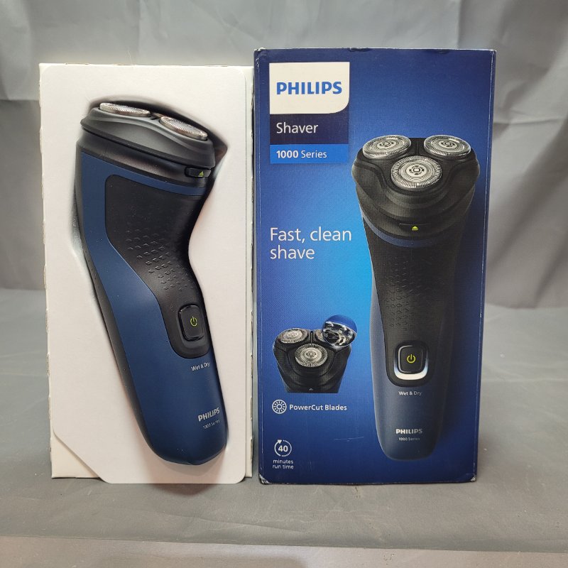 Máquina Afeitadora Philips Shaver 1000 Series Negro