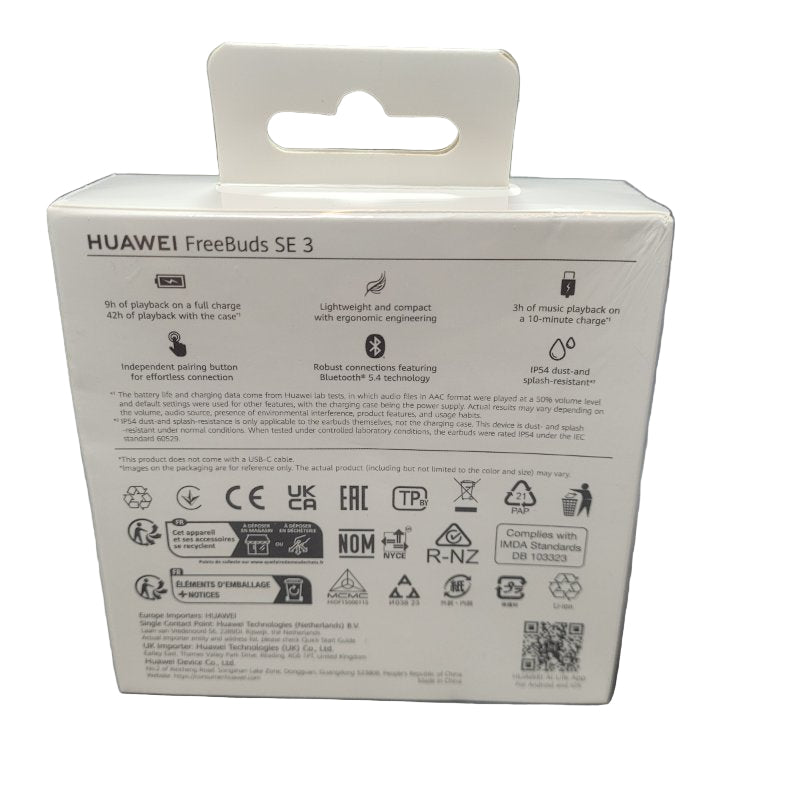 Audífonos Inalámbricos Huawei Freebuds Se 3 T0016 Blanco