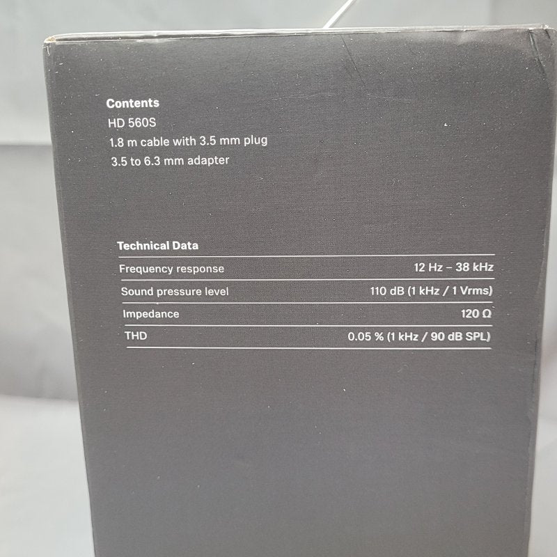 Audifonos Sennheiser Hd 560s Negro