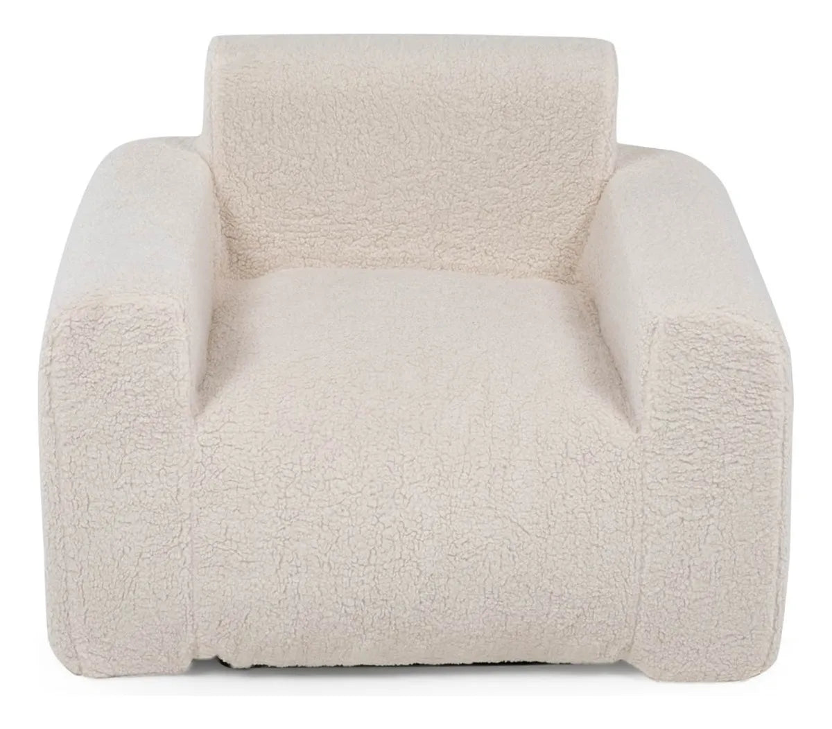 Pouf Tipo Sillón Relan FM2402 Beige - 80x96x76 cm