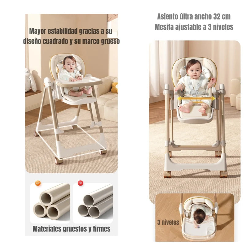 Silla de Comedor Lubabyscas Angel Blanca