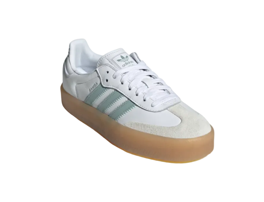 Zapatillas Adidas Sambae Blancas - Talla 5 US Femenino (22 cm)