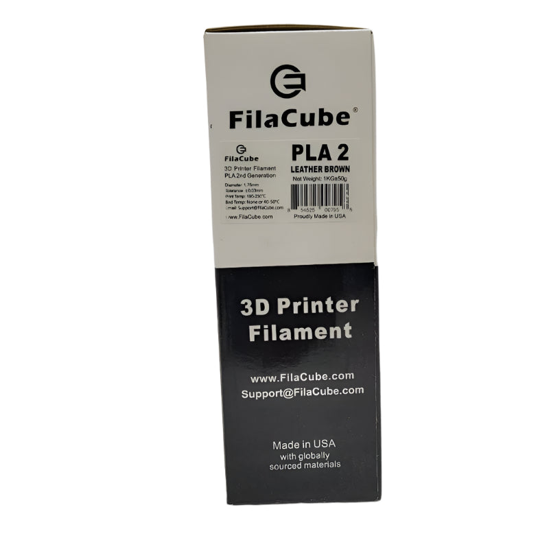Filamento De Impresora Fila Cube Pla 2 Leather Brown