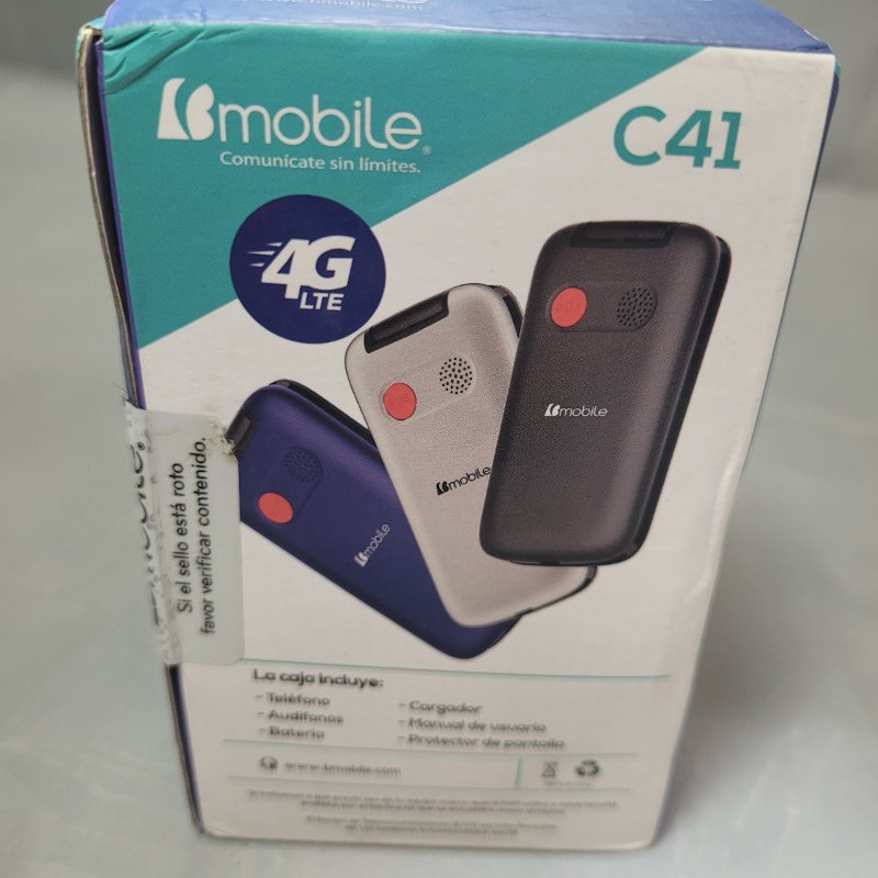 Celular Almeja Bmobile C41 Blanco