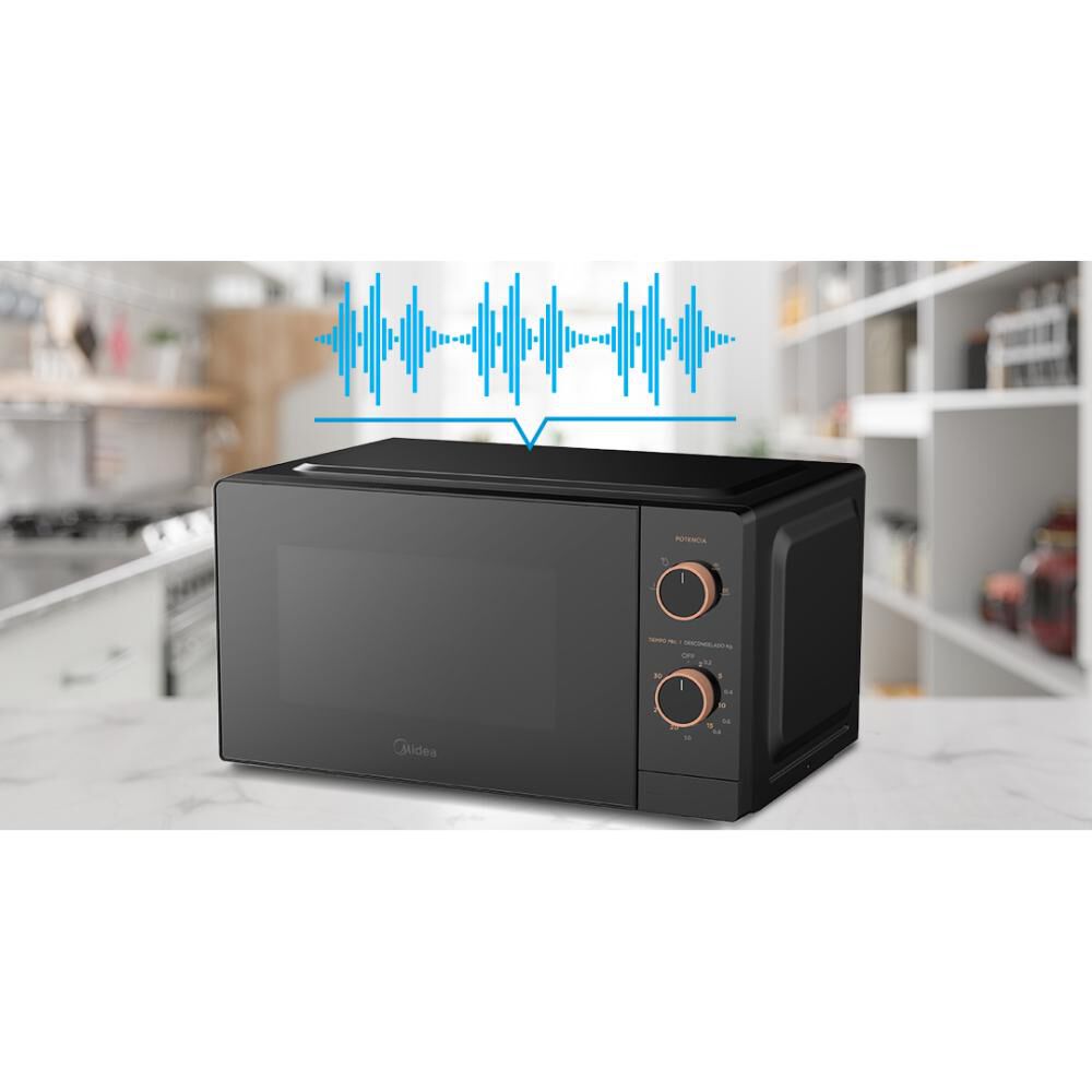 Horno Microondas Midea MMP-20M711 Negro 20 Litros