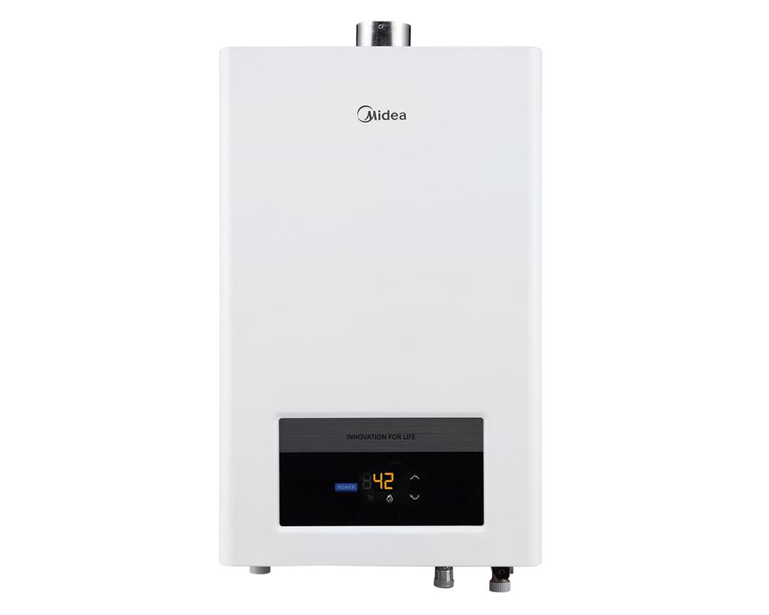 Calefont Tiro Forzado Midea MGWH13-26EQPCLW-GN 13 Litros Gas Natural 220V