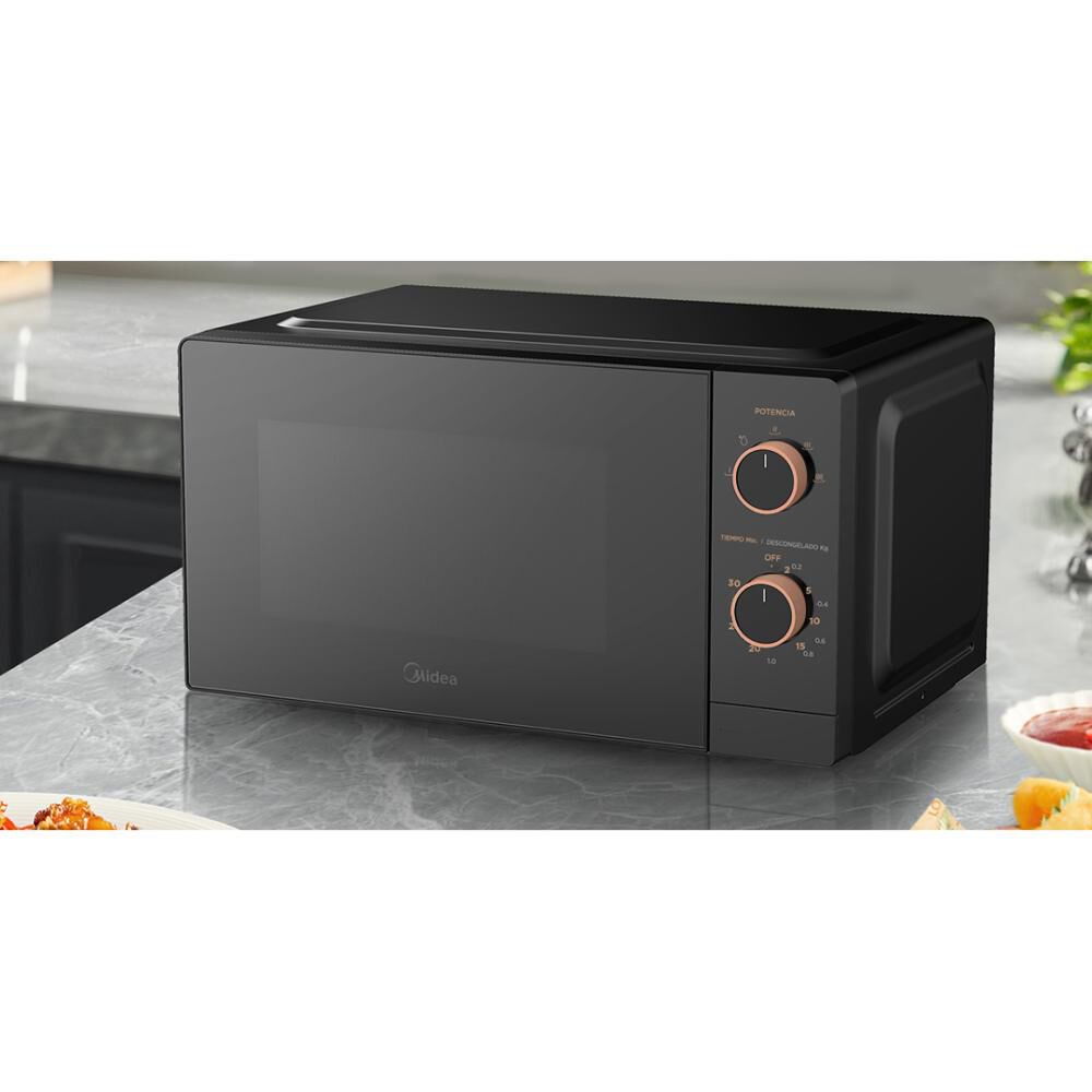 Horno Microondas Midea MMP-20M711 Negro 20 Litros