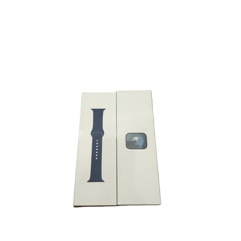 Reloj Apple Watch Series 9 A2984 Silver Al Storm Blue 45mm (M/L)