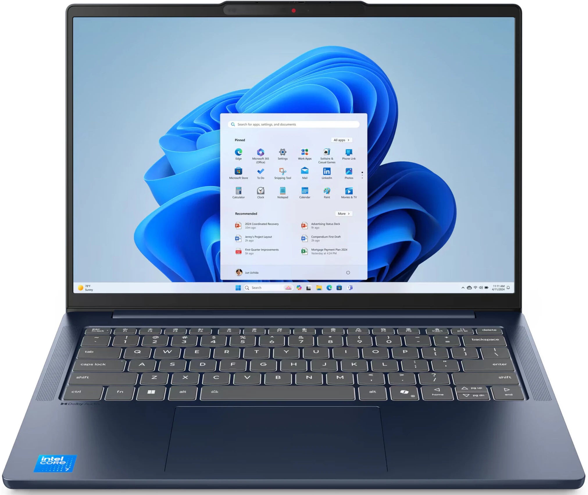 Notebook Lenovo Ideapad Slim 3 14IRH10 – Intel Core i7-13620H, 24GB RAM, 512GB SSD